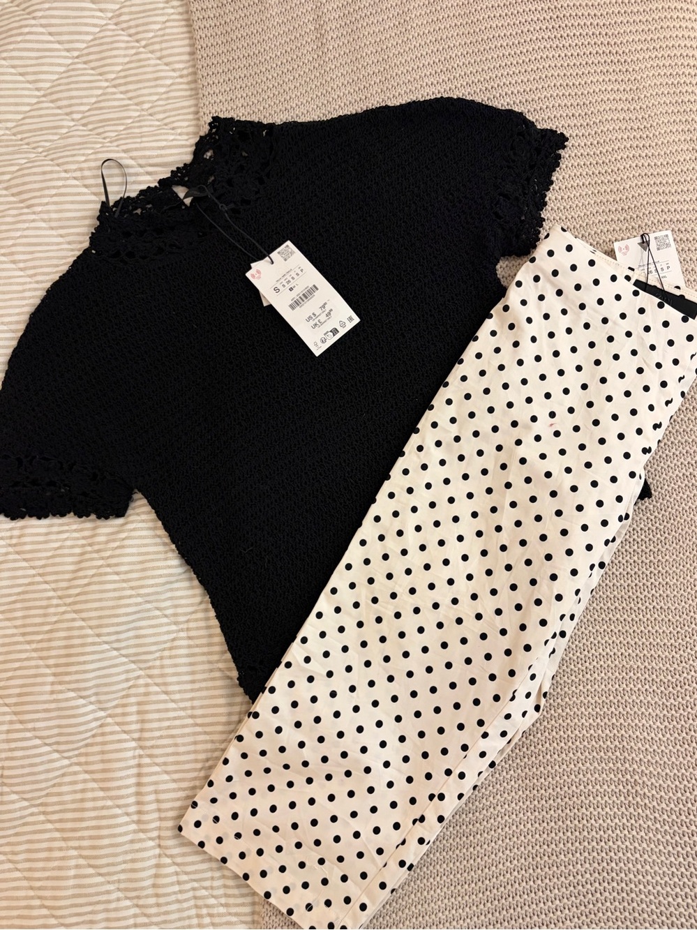 NWT Zara Cropped Pants-Small
